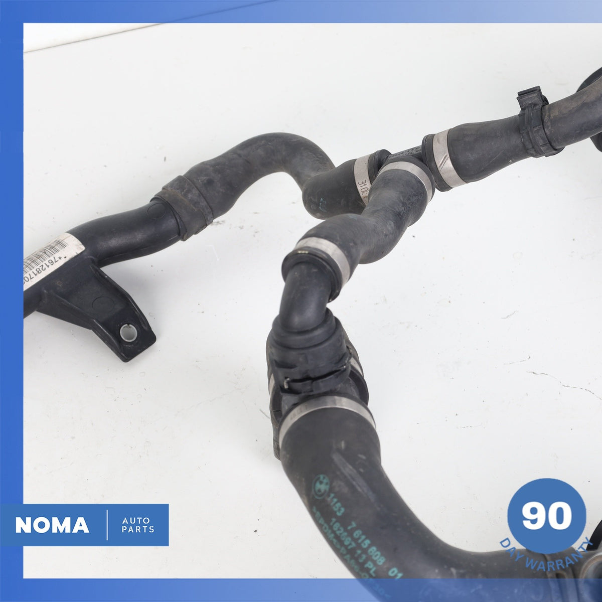 12-16 BMW E89 Z4 Engine Radiator Coolant Hose Set 17127612817 OEM - photo 6