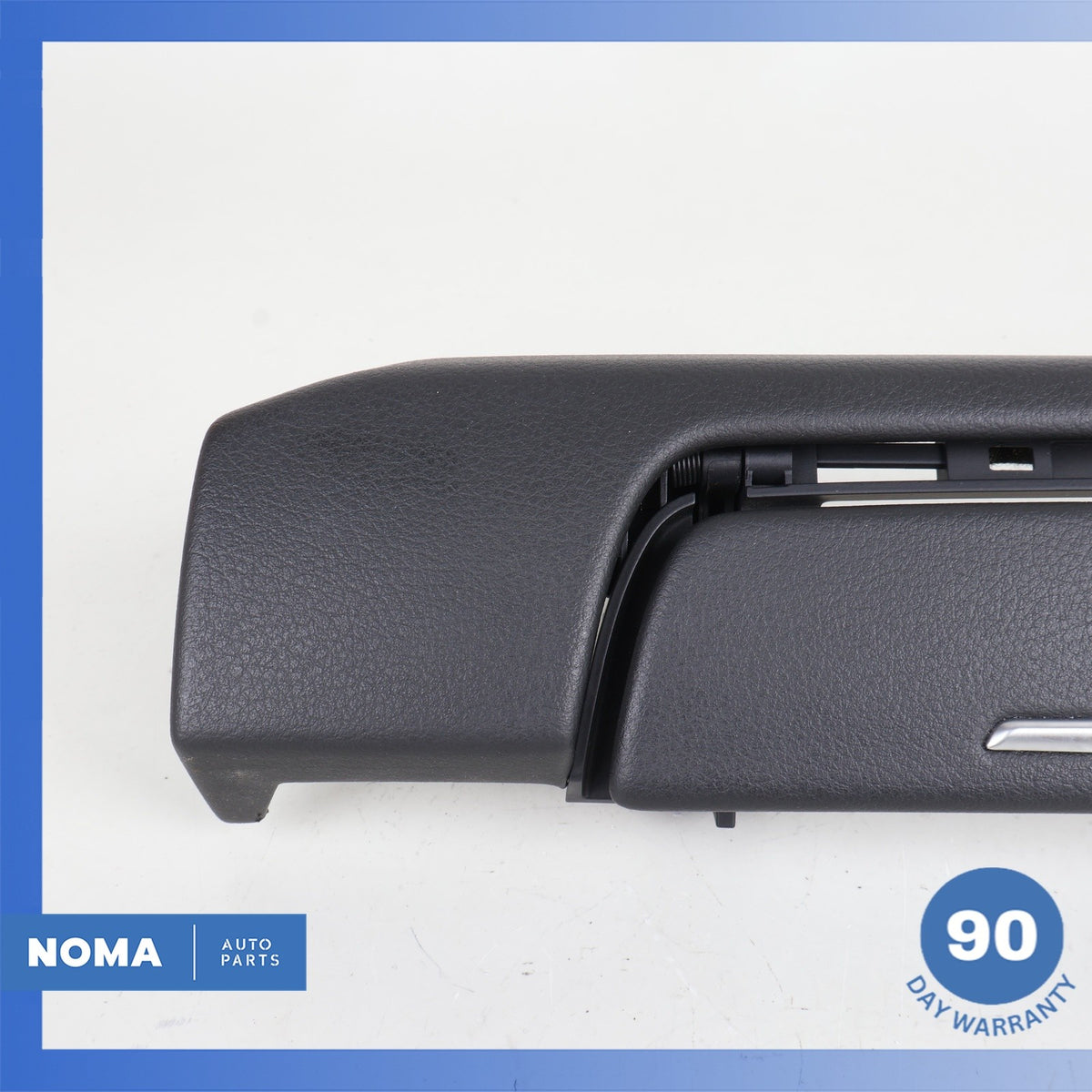 11-18 Audi D4 A8L Dashboard Center Lower Storage Lid Cover Black OEM - photo 4
