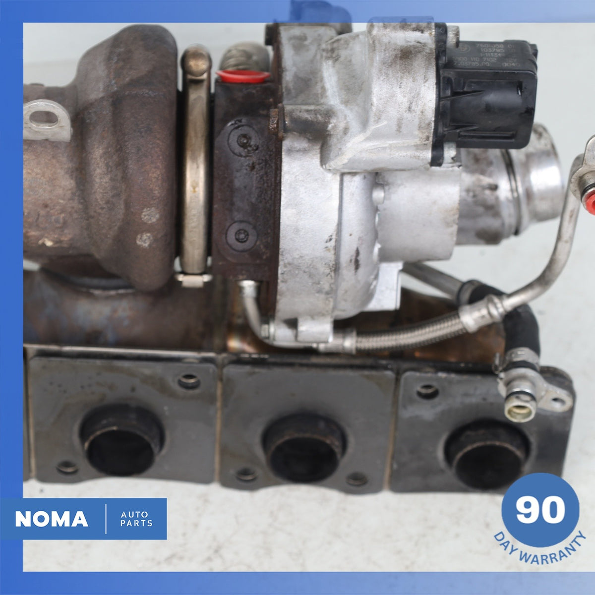11-15 BMW F07 535i 740i 640i N55 3.0L Turbo Turbocharger 7583908 OEM - photo 16