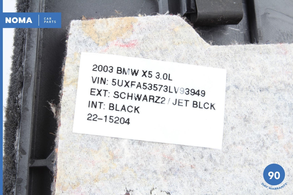 00-06 BMW X5 E53 Center Console Rear Right Passenger Side Carpet Cover Trim OEM - photo 10