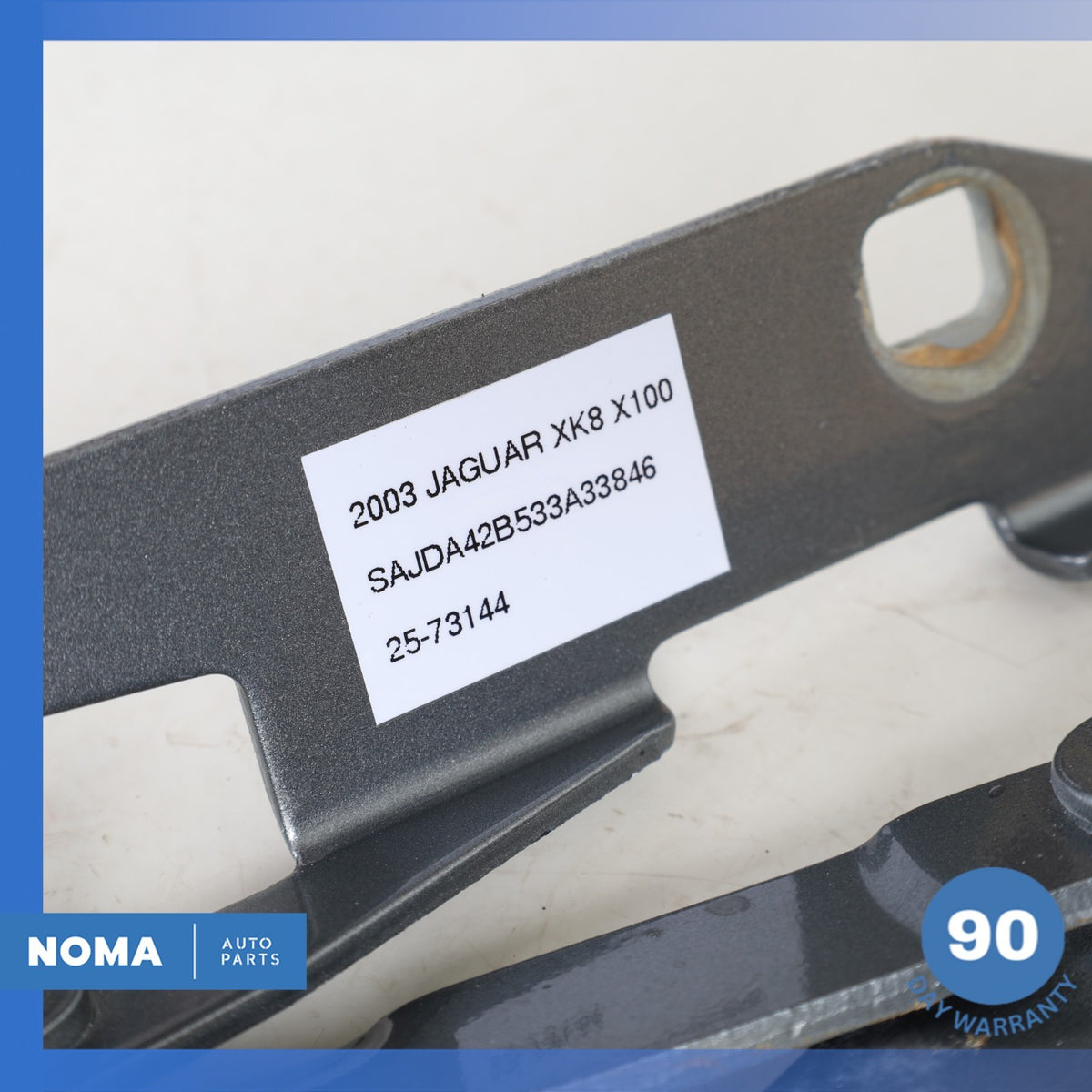 97-06 Jaguar X100 XKR XK8 Left & Right Trunk Boot Hinge Set of 2 Gray OEM - photo 15