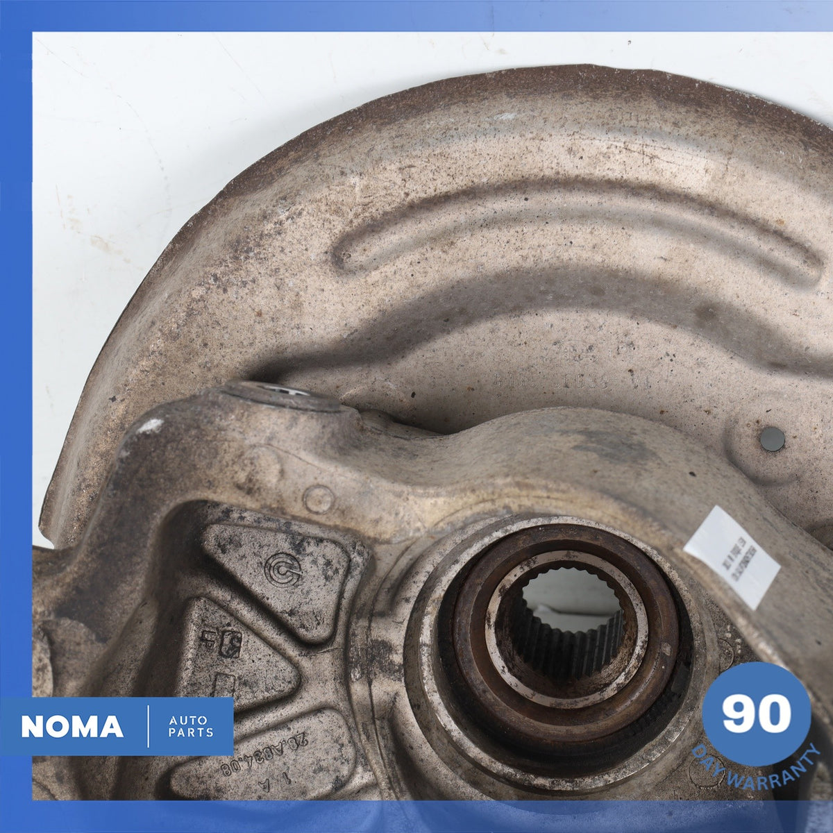 LR Range Rover Evoque L538 Rear Right Spindle Knuckle Hub w/ Shield OEM - photo 11
