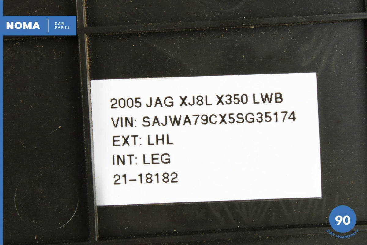 04-09 Jaguar XJ8 XJR VDP X350 X358 Front Right Passenger Side Dash End Panel OEM - photo 9