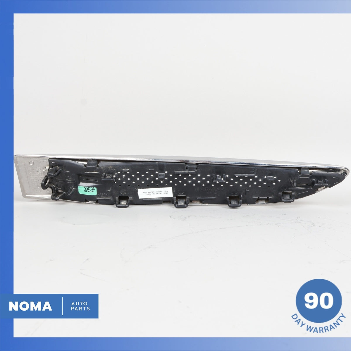 16-20 Jaguar X260 XF Front Left Fender Air Vent Grille Molding Chrome OEM 35k - photo 4