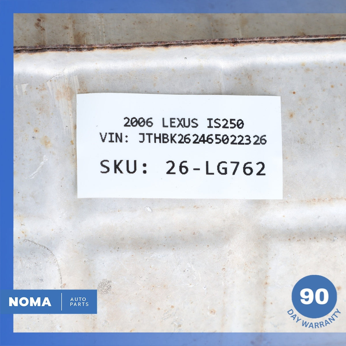 06-09 Lexus GSE20R IS250 2.5L RWD Left & Right Exhaust Manifold Downpipe Set OEM - photo 19
