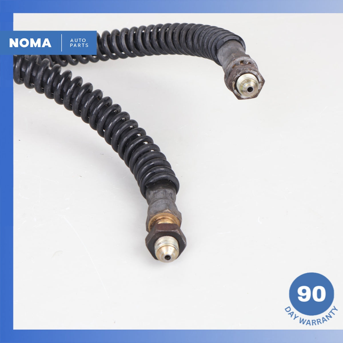 98-06 Jaguar X100 XK8 Front Left & Right Side Flexible Brake Line Set of 2 OEM - photo 2