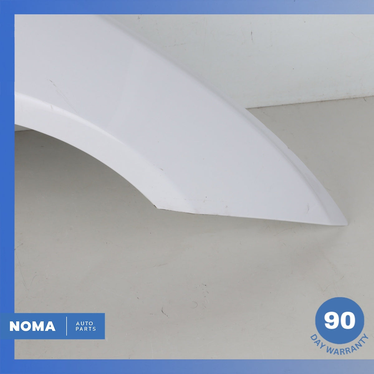 17-20 Jaguar X760 XE Front Right Passenger Side Fender Panel White OEM - photo 2