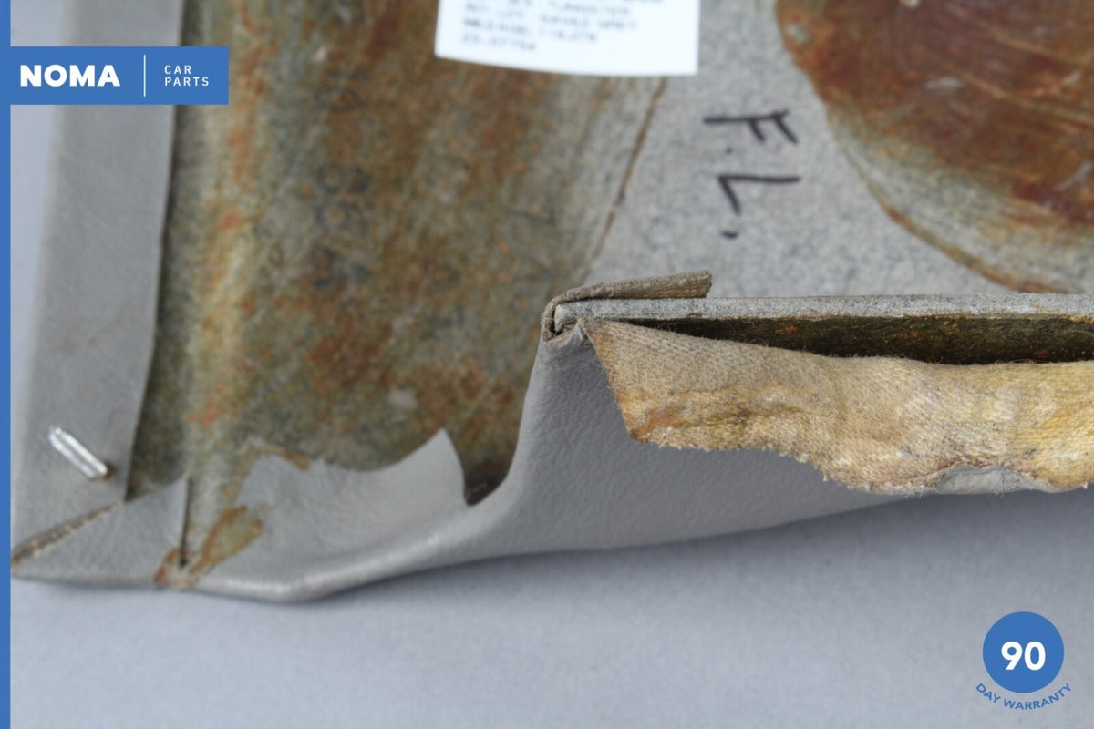 1987 Jaguar XJS HE Series 2 Front Left Footwell Outer Vent Cover Trim Gray OEM - photo 11