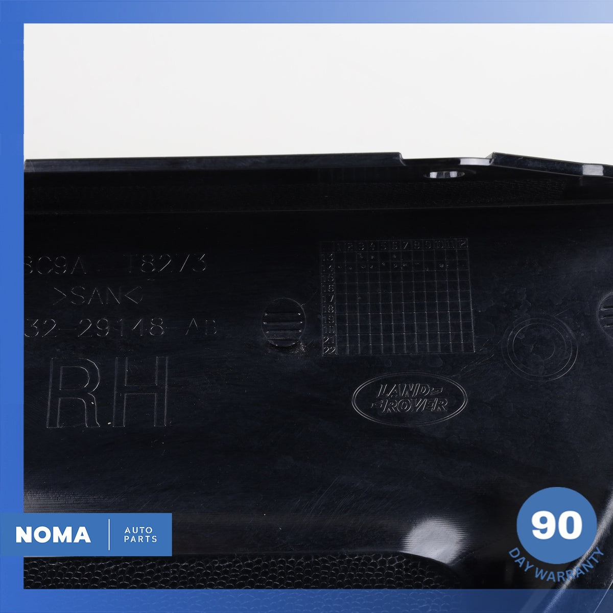14-19 LR Range Rover Evoque L538 Rear Right Side Exterior D-Pillar Molding OEM - photo 9