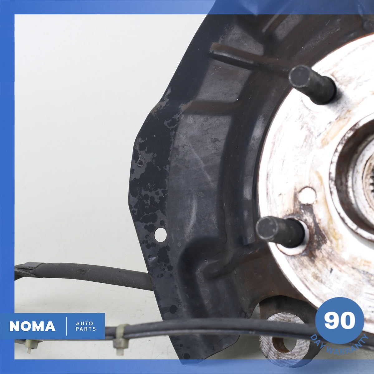 04-08 Lexus MHU33 RX400h RX350 Front Left Spindle Knuckle Hub w/ Shield OEM - photo 6