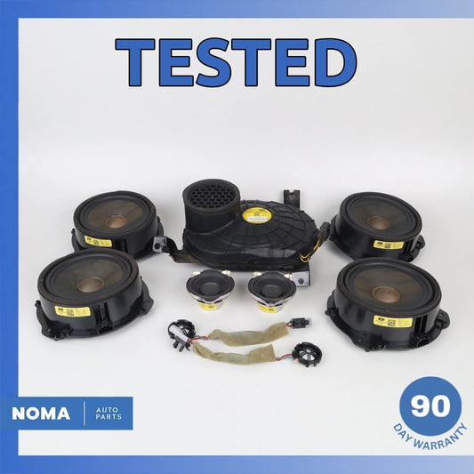16-23 Jaguar X260 XF XE Front & Rear Meridian Premium Speaker Subwoofer Set OEM - photo 1