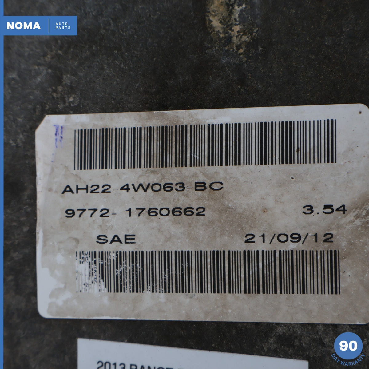 10-13 Range Rover L320 L319 Rear Differential Diff Carrier Axle 3.54 OEM - photo 16