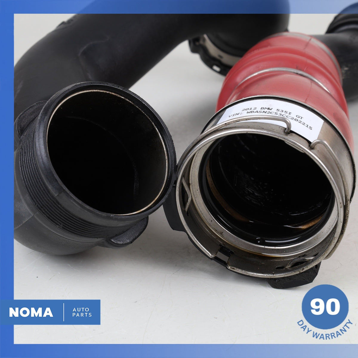 BMW F07\ 535i Engine Motor Intercooler Hose Pipe Set OEM - photo 8