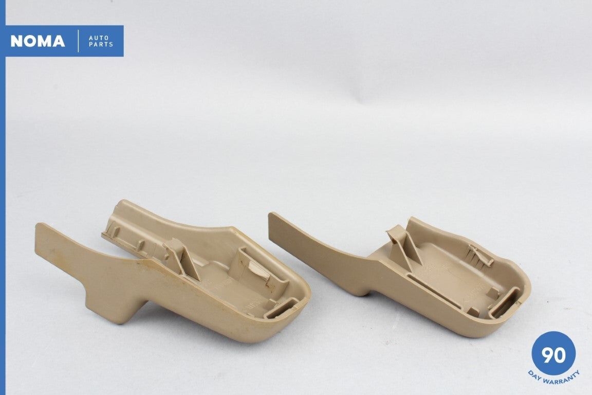 03-08 Jaguar S-Type X204 Front Left Seat Rail Catch Cover Trim Set of 2 AMB OEM - photo 4