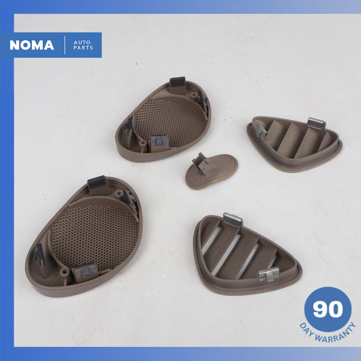 97-06 Jaguar X100 XK8 Left & Right Dashboard Audio Speaker Cover Trim Set OEM - photo 11