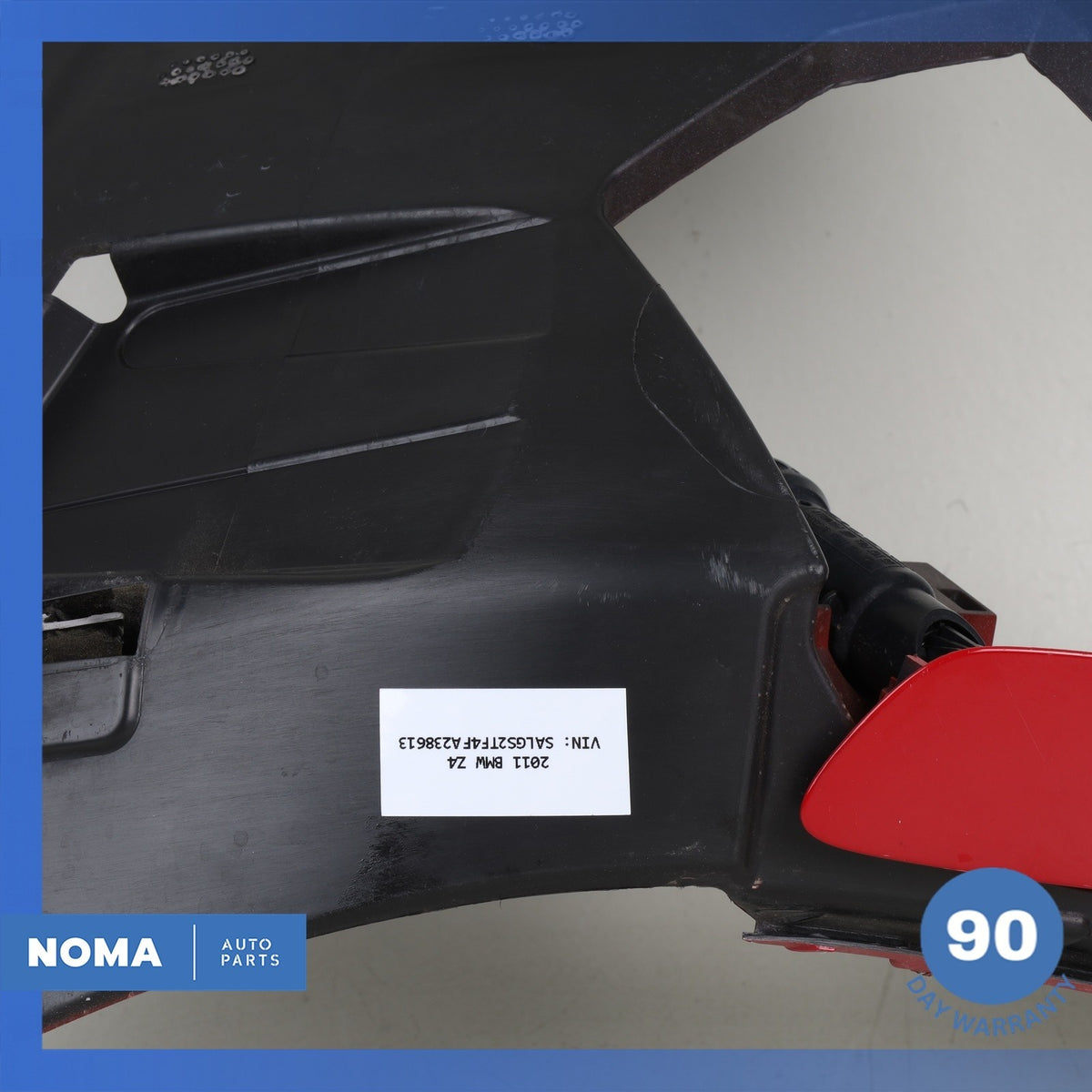 BMW E89 Z4 Front Left Bumper Support Bracket w/ Nozzle Red OEM - photo 4