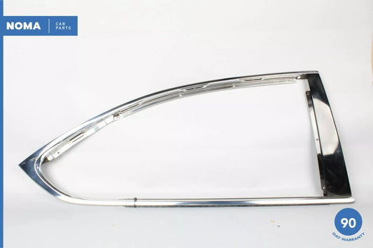 07-17 Lexus USF40 LS460 Rear Right Passenger Side Door Window Molding Chrome OEM - photo 1