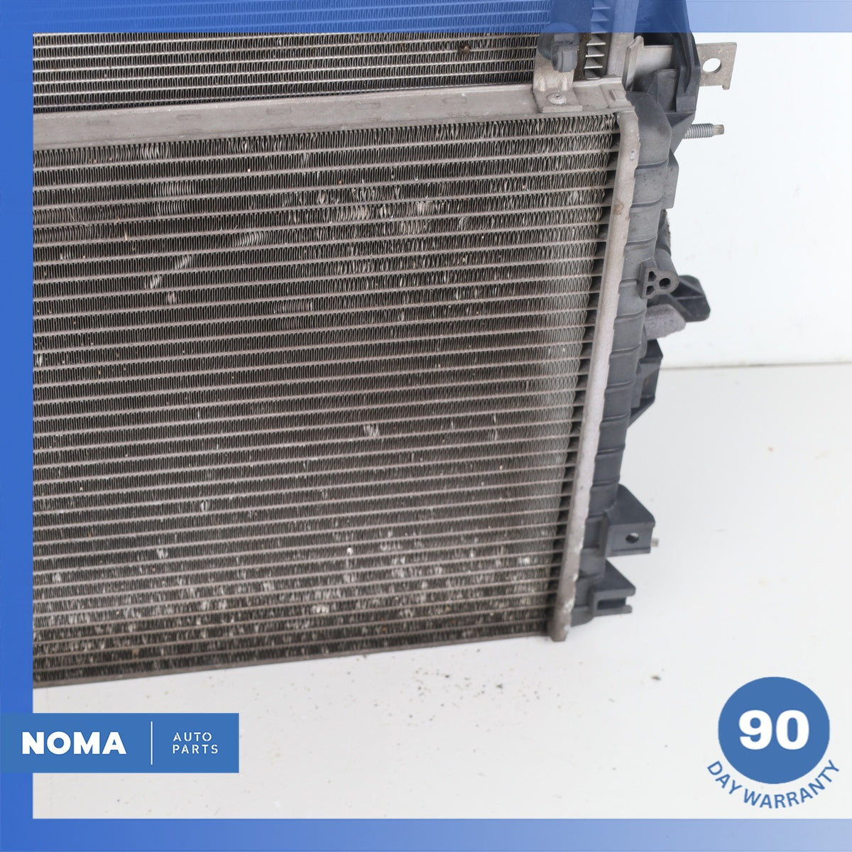 10-19 Jaguar X351 XJ XFR Radiator A/C AC Condenser Intercooler Assembly OEM - photo 7