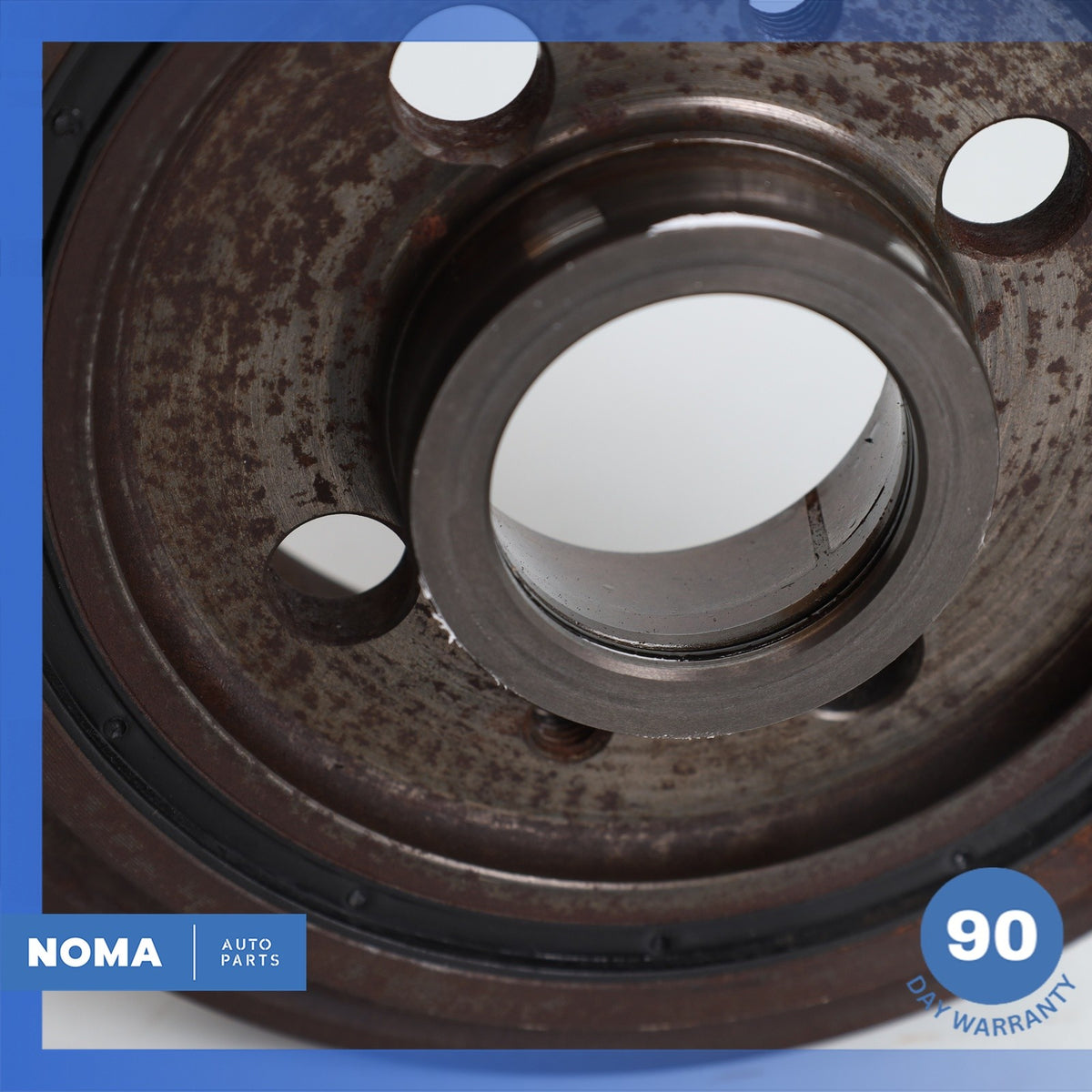 03-10 Jaguar X350 XJ8 4.2L NA Harmonic Balancer Crankshaft Pulley 2W936316DD OEM - photo 3