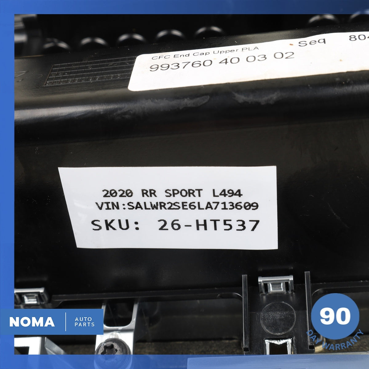 18-22 LR Range Rover Sport L494 Rear AC Heater Climate Heater Seat Switch OEM - photo 16