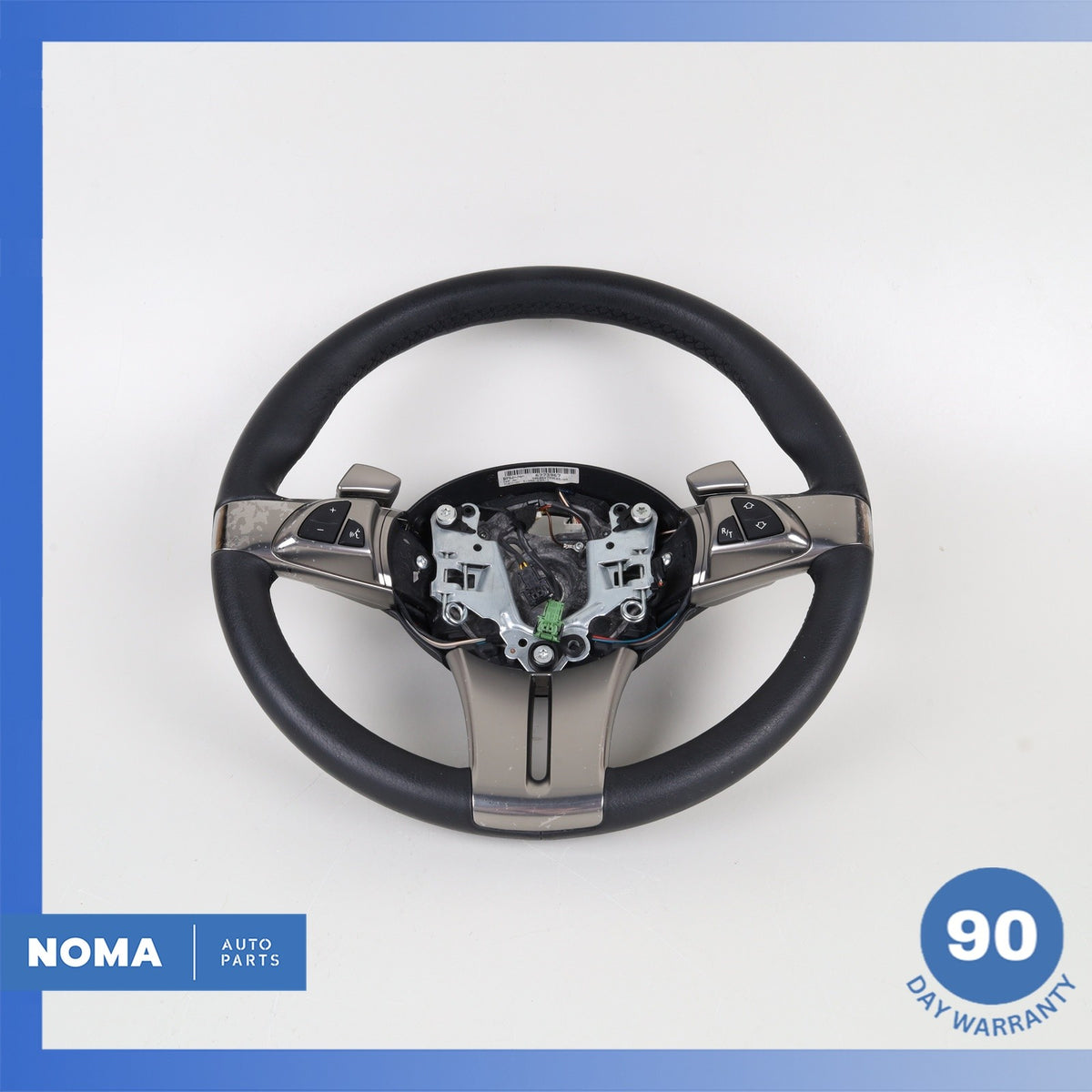 07-08 BMW E85 Z4 Sport Steering Wheel w/ Paddle Shifters OEM - photo 1
