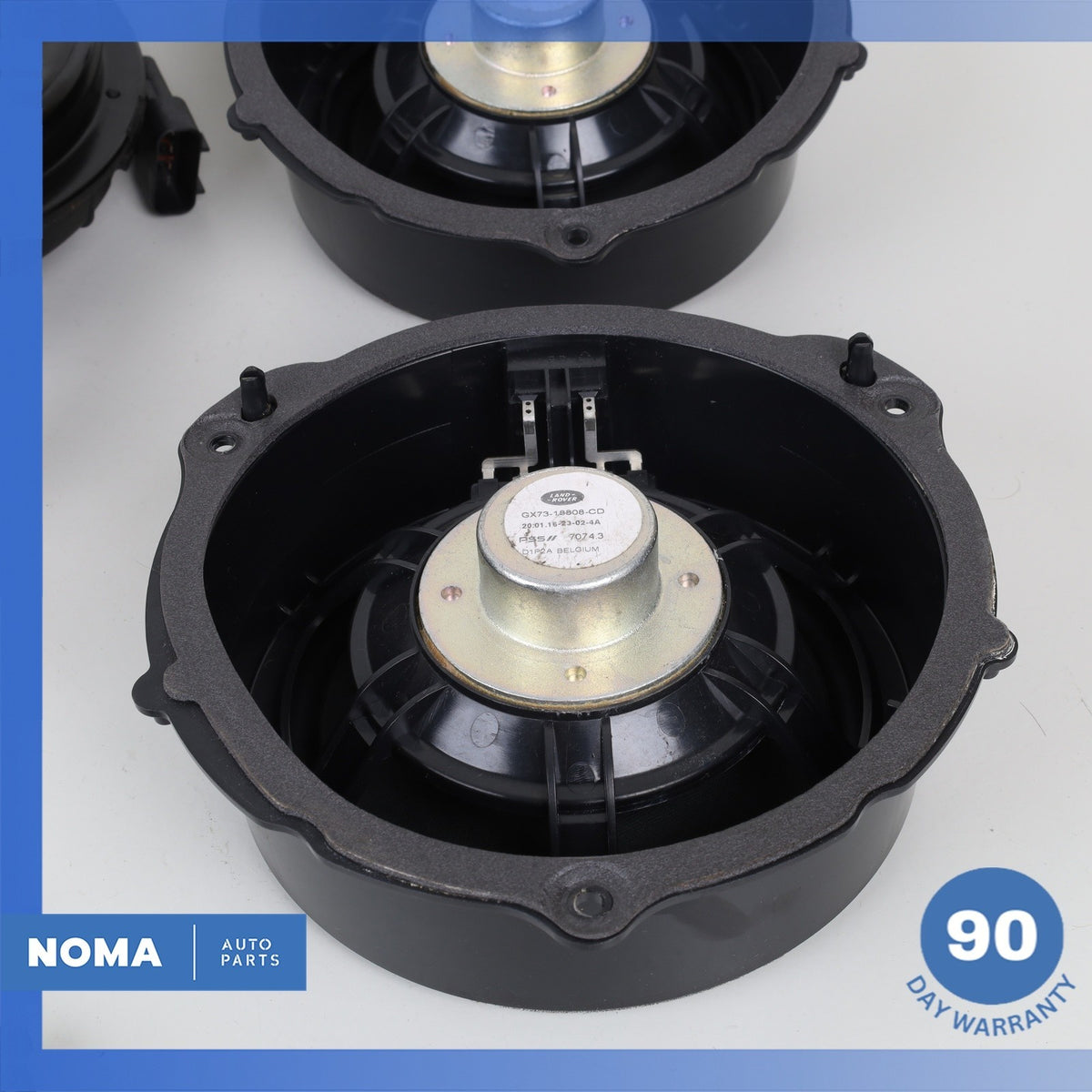 16-23 Jaguar X260 XF XE Front & Rear Meridian Premium Speaker Subwoofer Set OEM - photo 21
