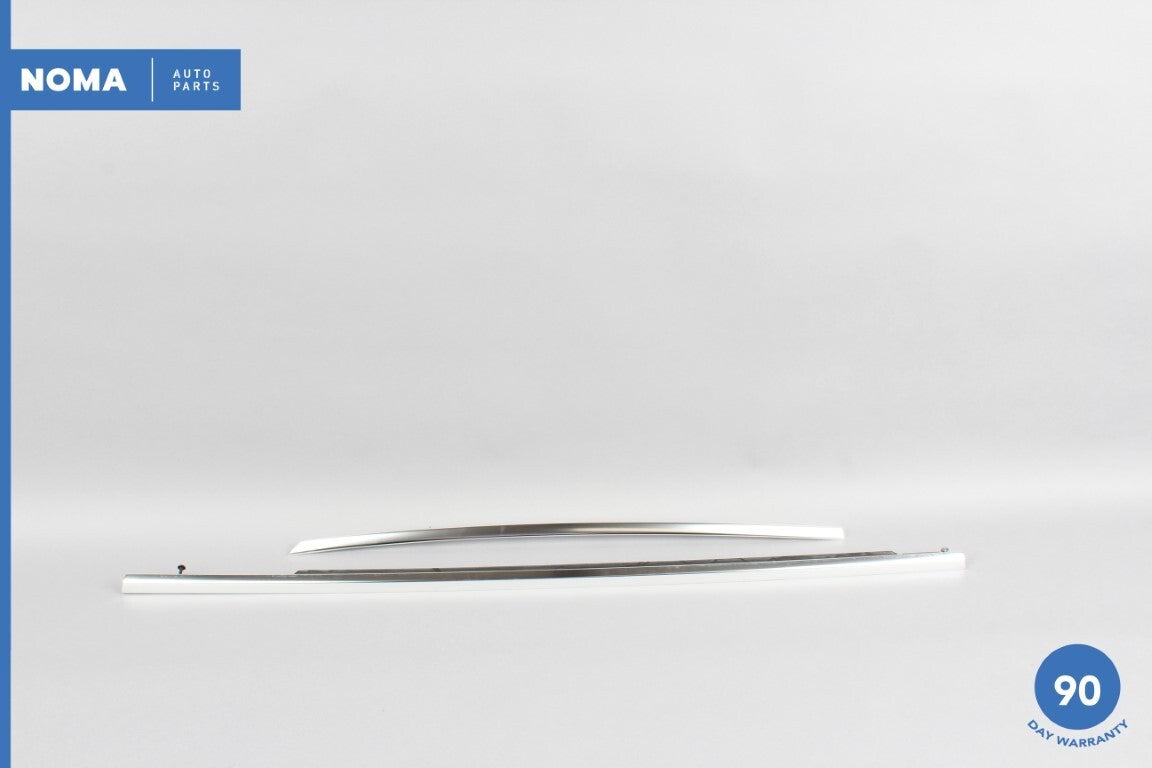 10-19 Jaguar XJL X351 LWB Rear Right Side Door Exterior Window Molding Set OEM - photo 1