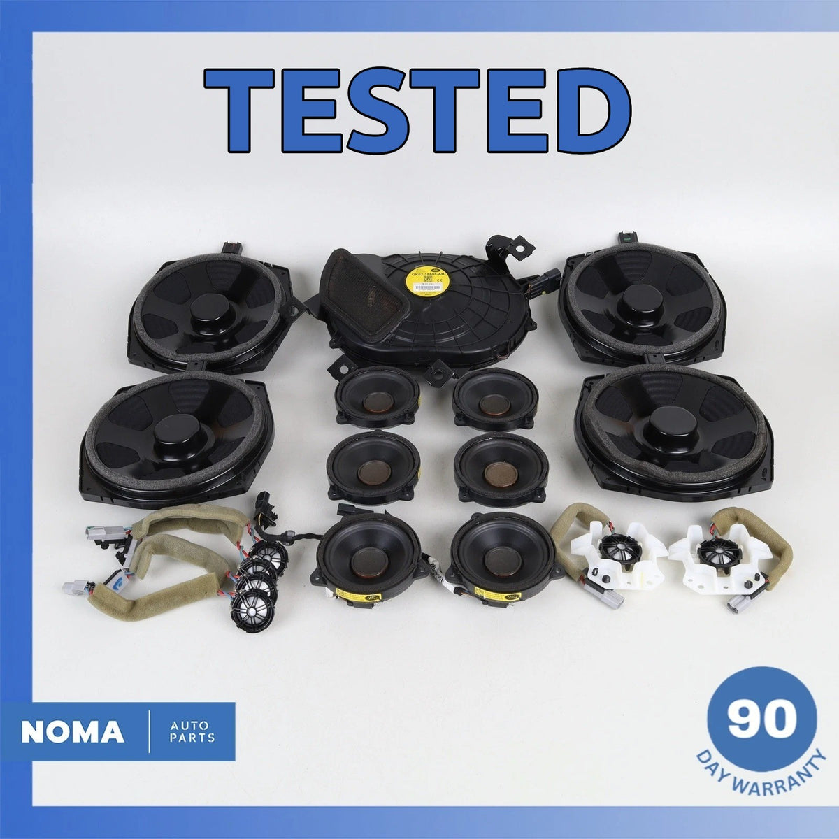 14-22 Range Rover Sport L494 Front & Rear Premium Audio 1200W Speaker Set OEM - photo 1