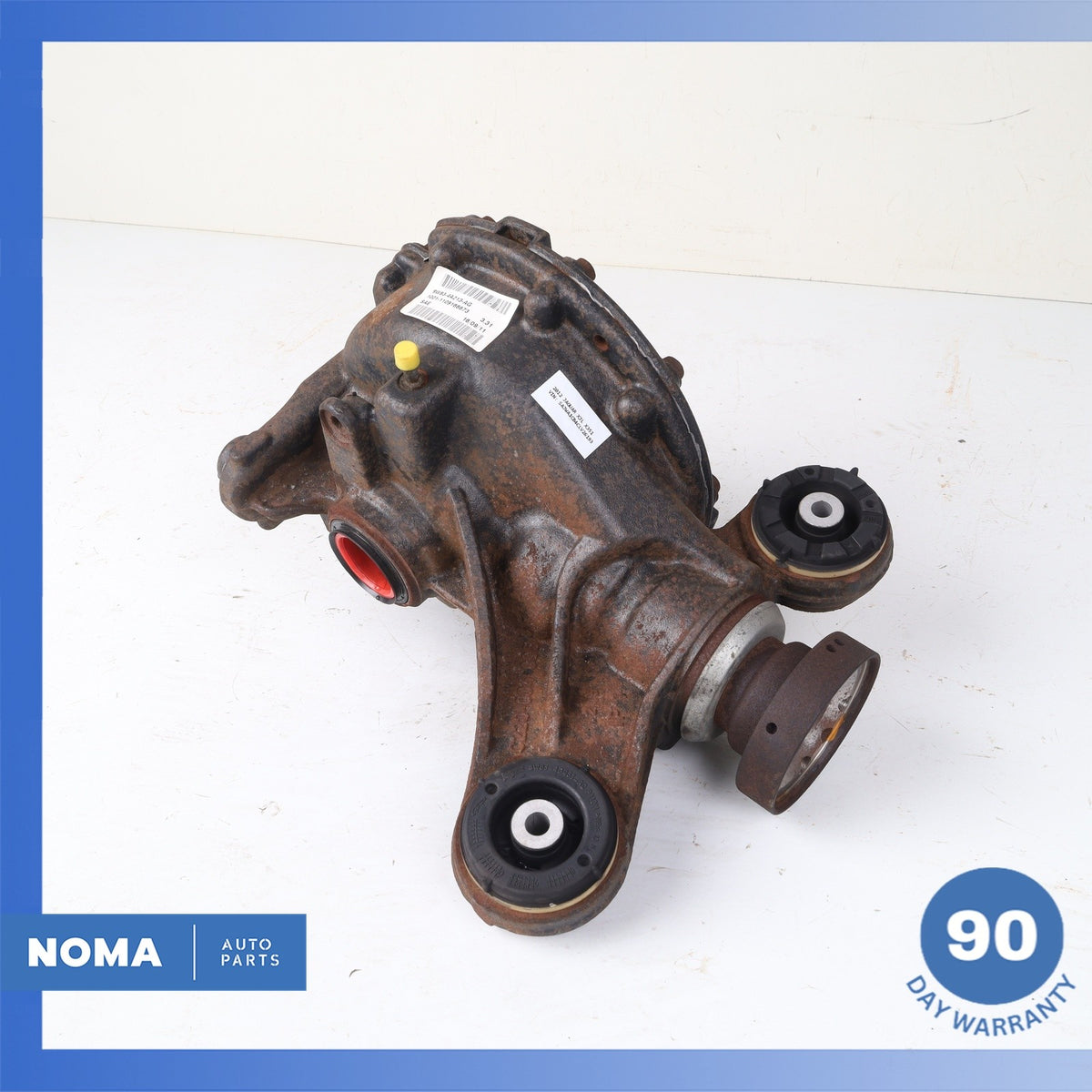 10-15 Jaguar X351 XJ XK XF Rear Differential Diff Axle Carrier 3.31 OEM 70k - photo 2