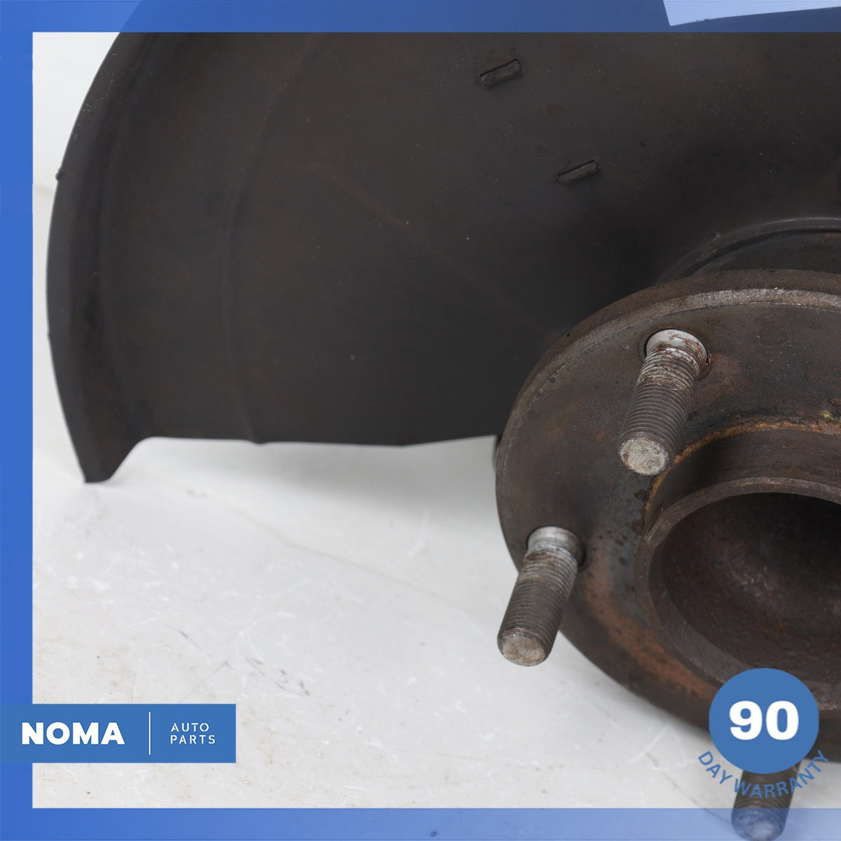 00-06 Jaguar X100 XKR Front Left Spindle Knuckle Hub w/Shield MXD1629AB OEM 82k - photo 5