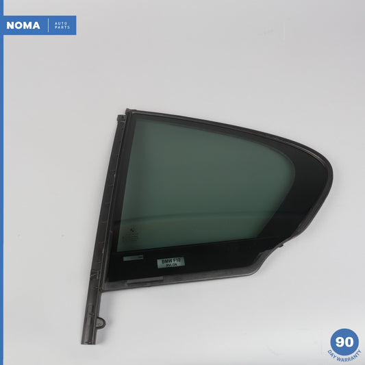 11-16 BMW 528i F10 Rear Quarter Left Driver Door Window Glass 51357311245 OEM - photo 1