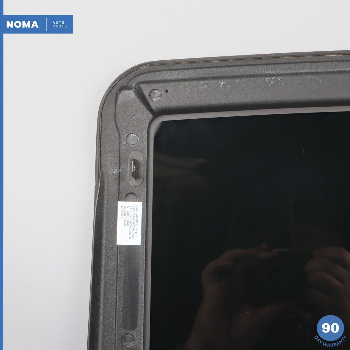 00-04 Jaguar X202 S-Type Exterior Sunroof Sun Roof Window Glass Panel OEM - photo 7