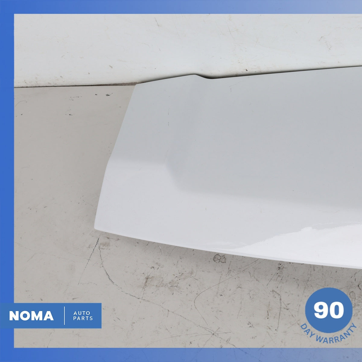 10-12 LR Range Rover L322 Rear Trunk Spoiler Wing w/ Brake Light White OEM - photo 6