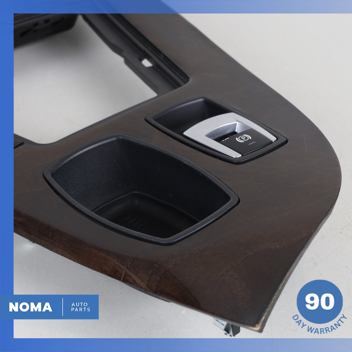 12-16 BMW E89 Z4 Center Console Switch Cover Panel Trim Wood  OEM - photo 9