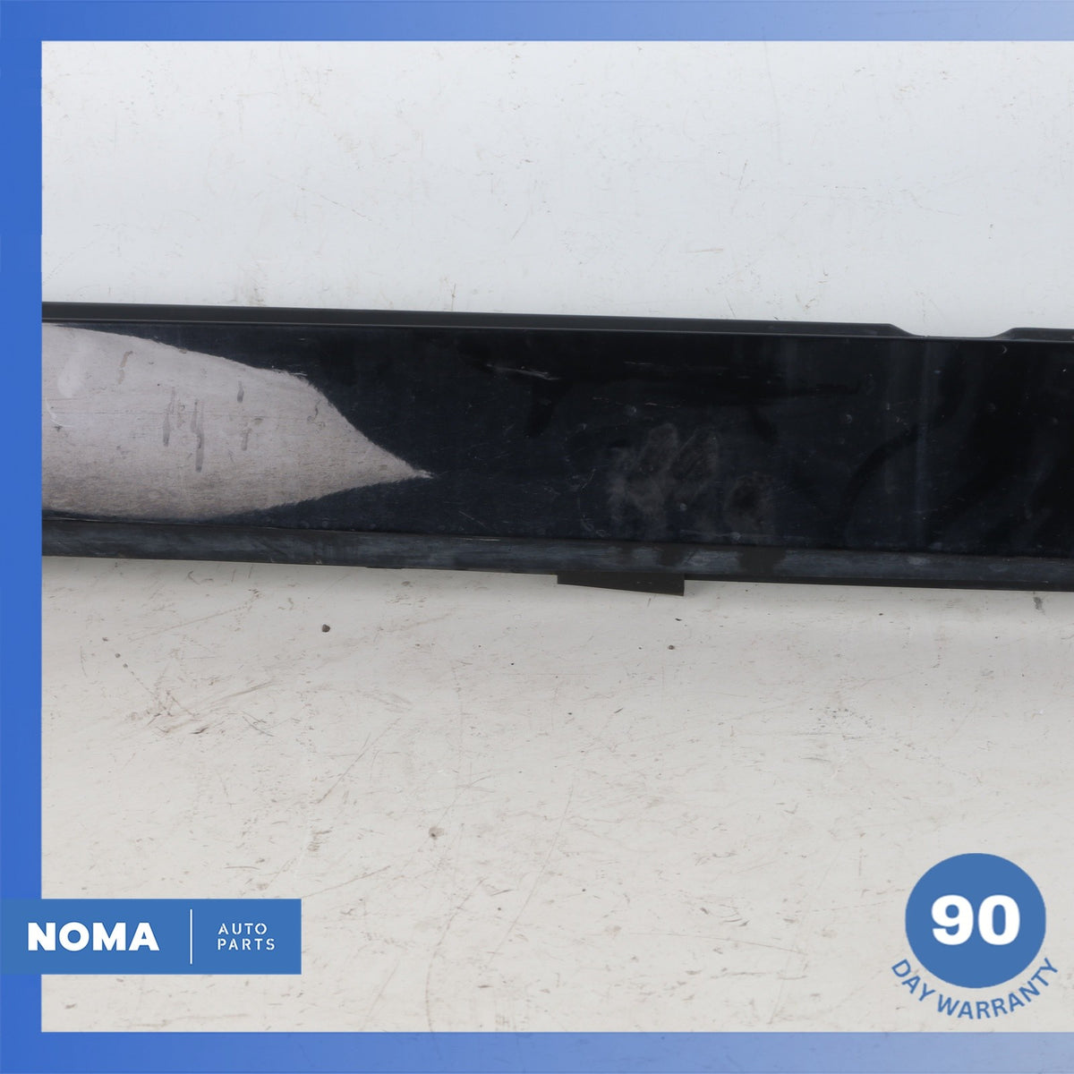 16-23 Jaguar X260 XF Left Side Skirt Rocker Molding Black T2H19197 OEM - photo 4