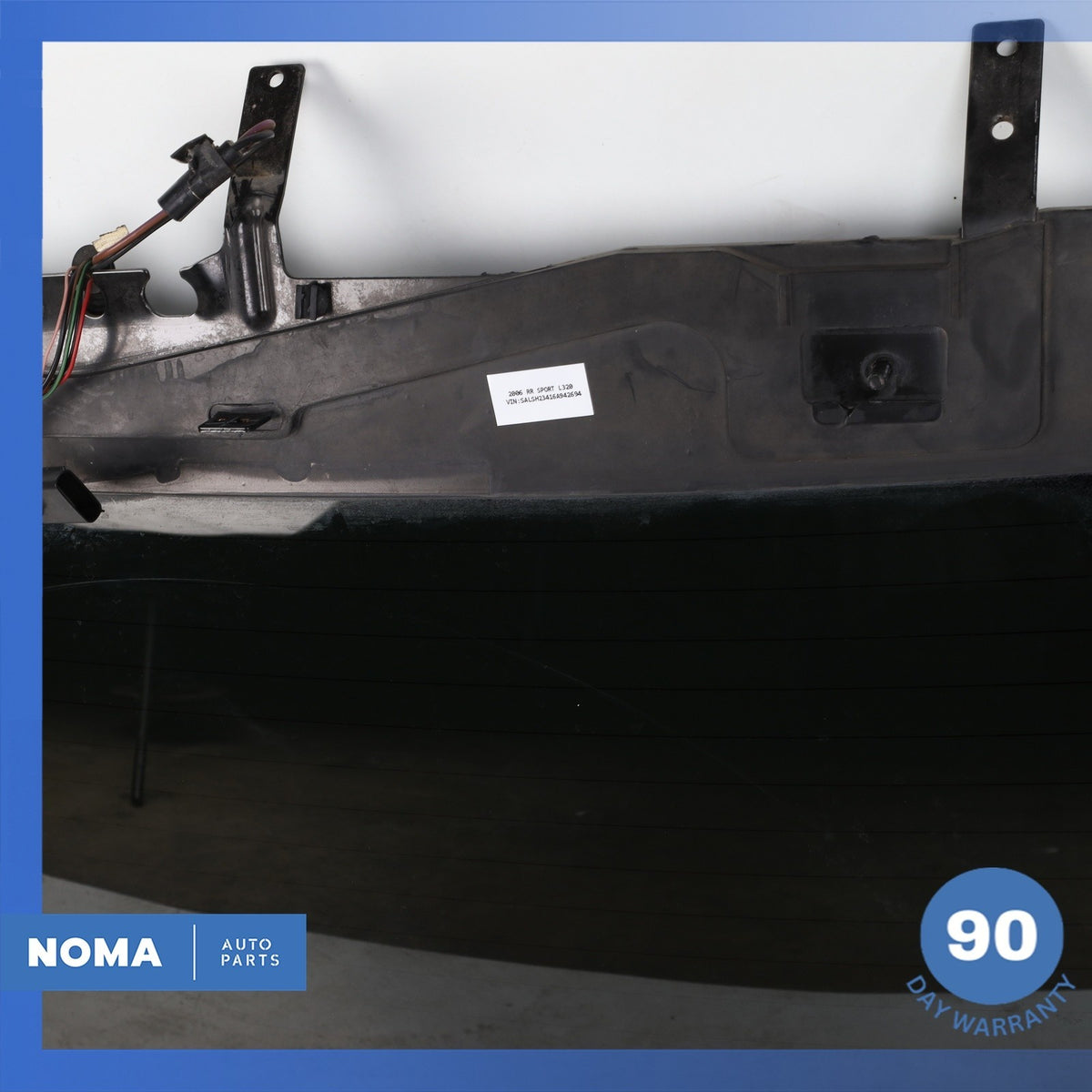 06-13 LR Range Rover Sport L320 Trunk Lid Tailgate Windshield Glass Window OEM - photo 3