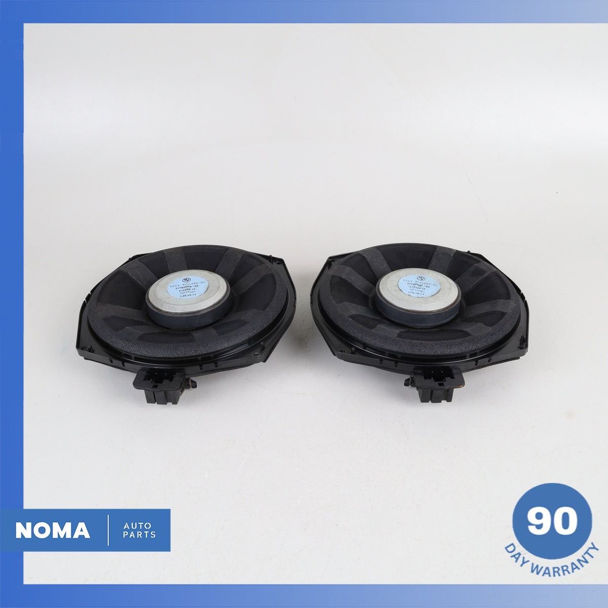 BMW E93 328i 335i Hi-Fi Left & Right Underseat Subwoofer Speaker Set OEM 75k - photo 2