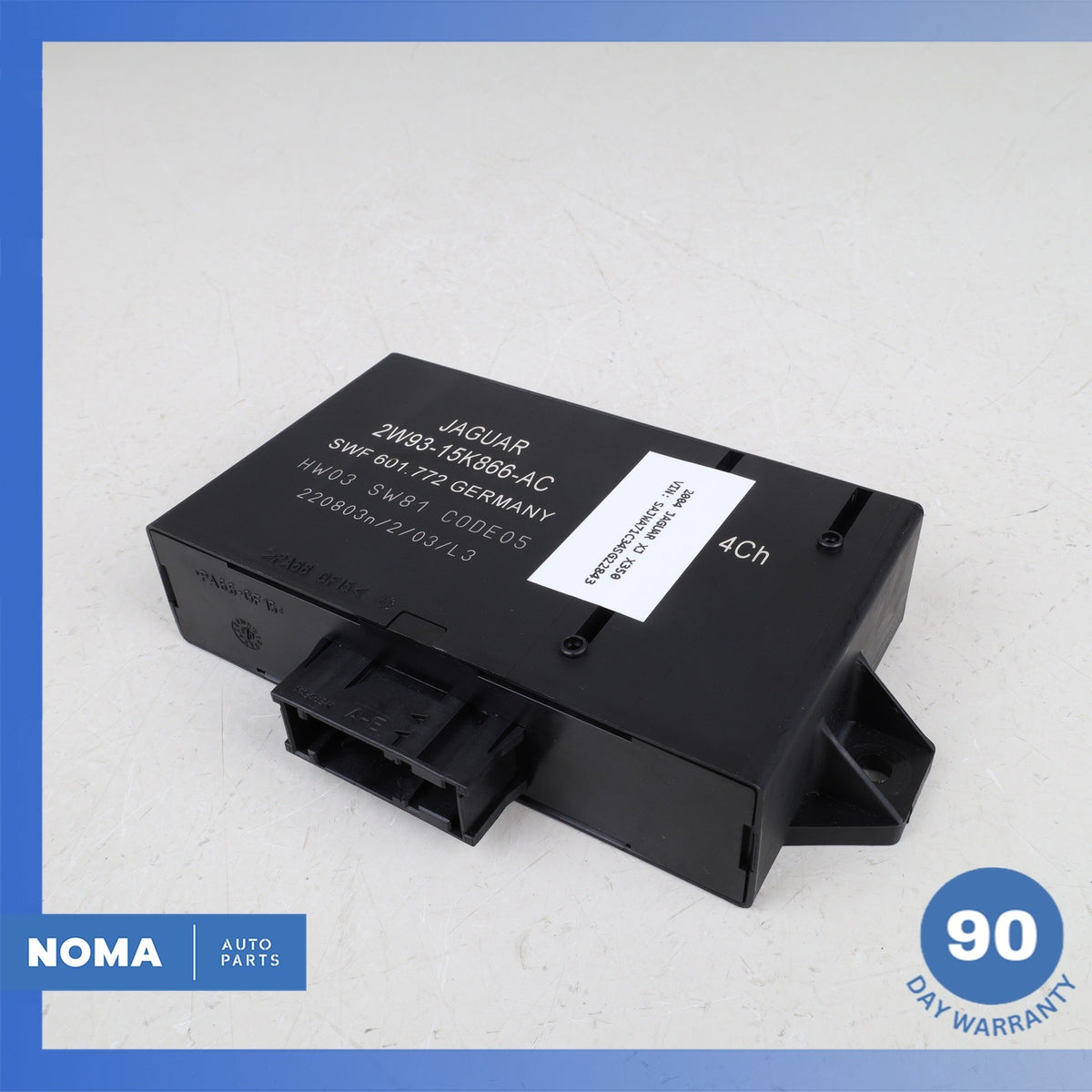 04-07 Jaguar X350 XJ8 XJR VDP PDC Park Assist Control Module 2W9315K866AC OEM - photo 2
