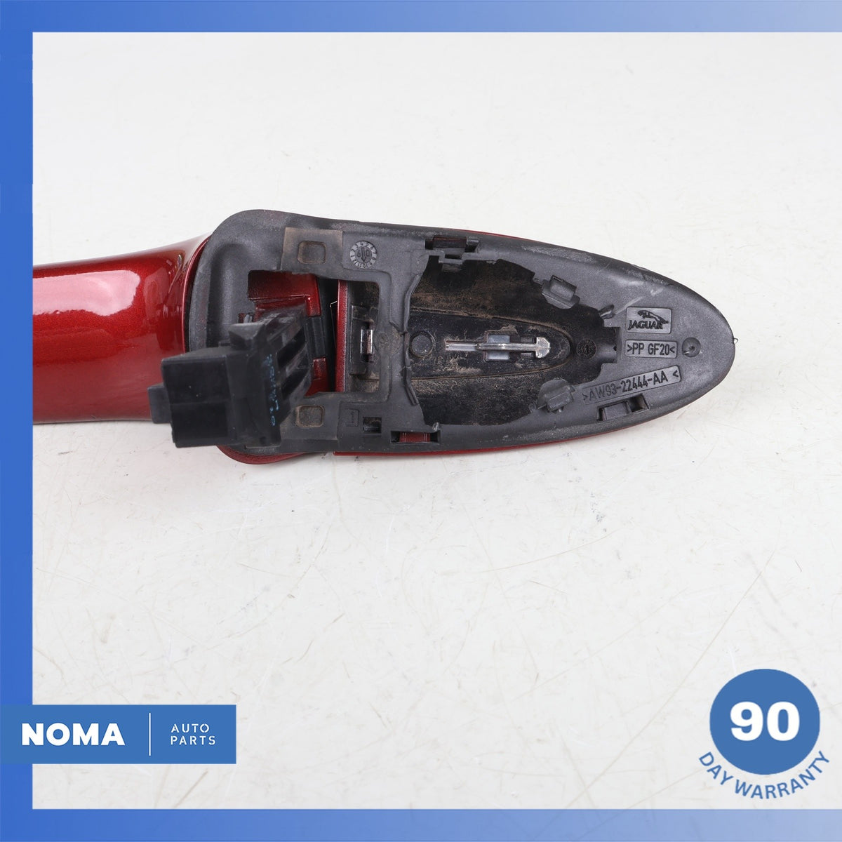 Jaguar X351 XJ XJL XJR Front Left Driver Door Handle Red AW9322444AA OEM - photo 6