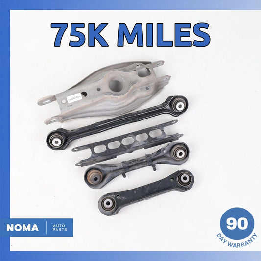 06-13 BMW E90 335i 128i Rear Left Side Suspension Control Arm Set OEM 75k - photo 1