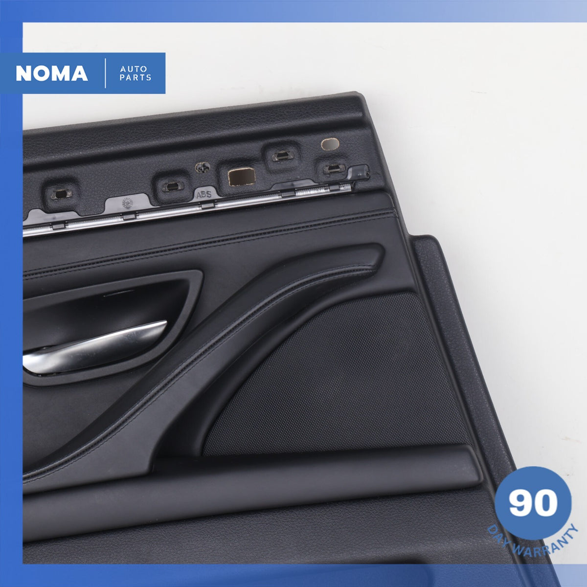 11-16 BMW F10 550i 535i Rear Left Interior Door Panel Assembly Nappa Black OEM - photo 4