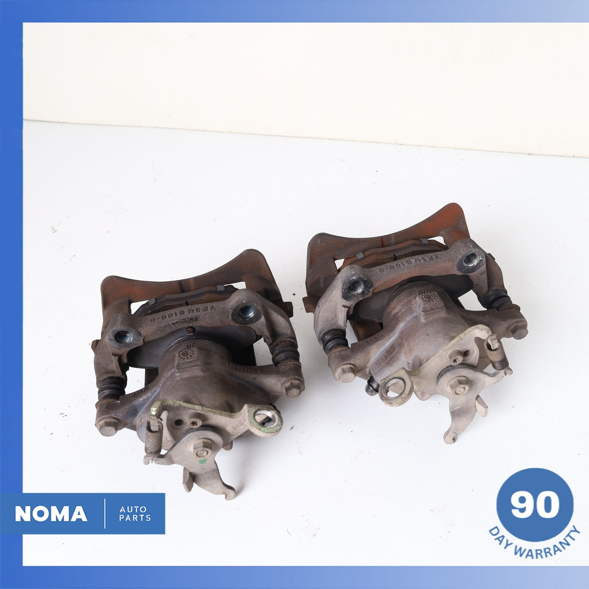 04-05 Jaguar X350 XJ8 4.2L N/A Rear Left & Right Brake Caliper Set OEM - photo 11