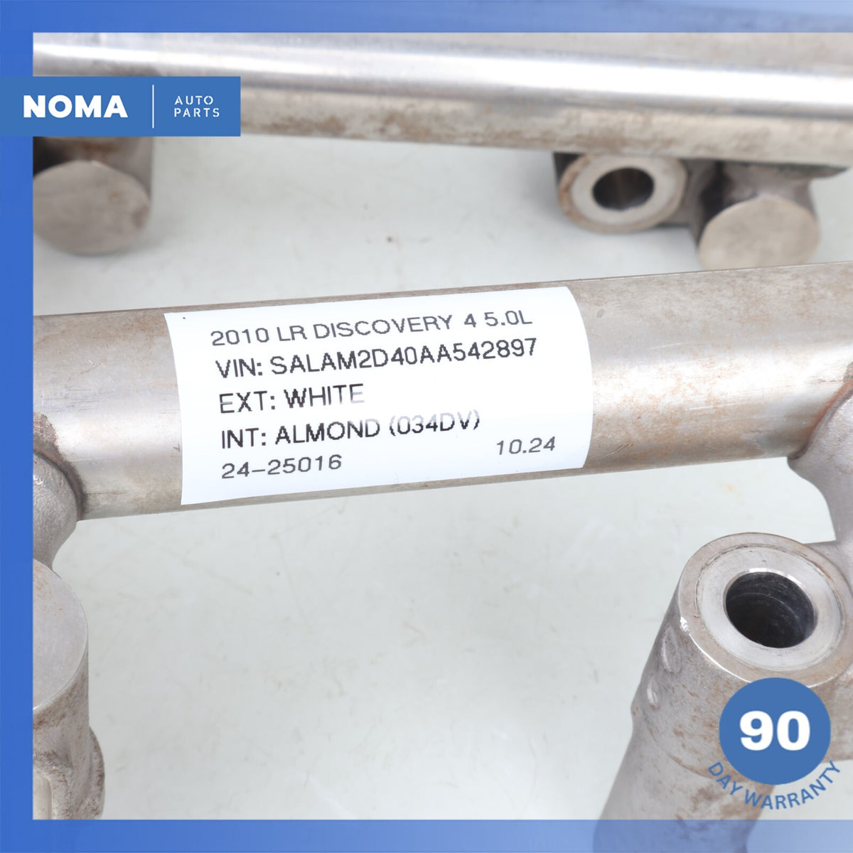 10-16 Jaguar X150 XK XF 5.0L V8 AJ133 Fuel Petrol Rail Manifold Set OEM - photo 11