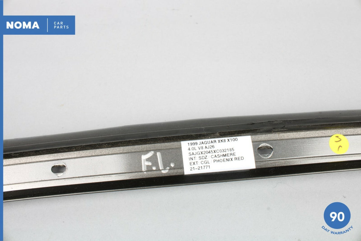97-06 Jaguar XK8 XKR X100 Front Left A Pillar Exterior Molding Weatherstrip OEM - photo 9