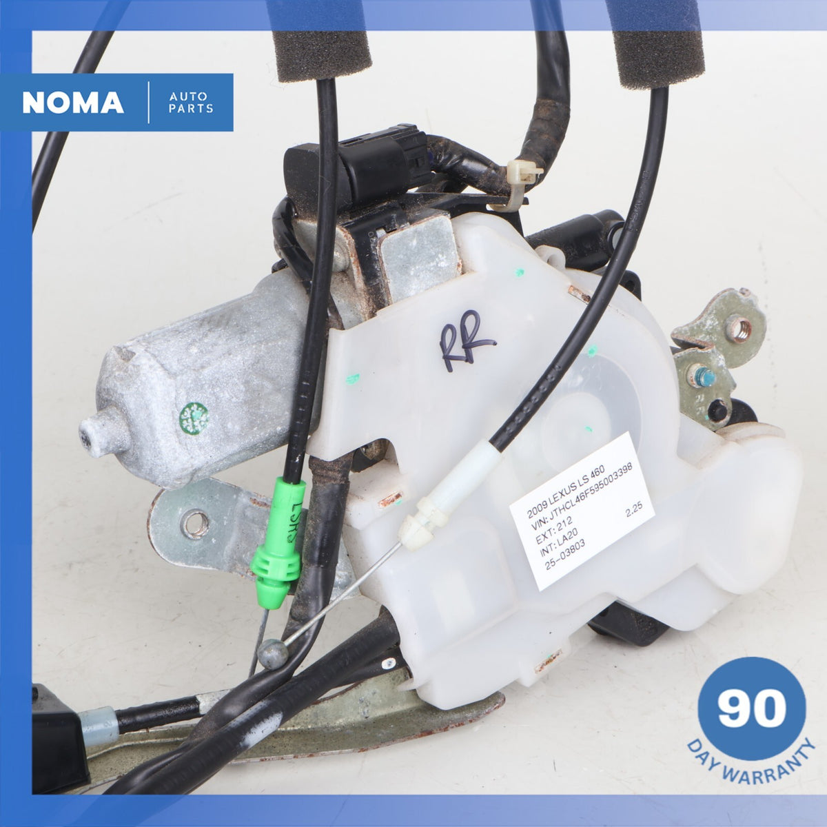 07-09 Lexus UFS40 LS460 Rear Right Side Door Lock Latch w/ Motor 69050-50080 OEM - photo 13