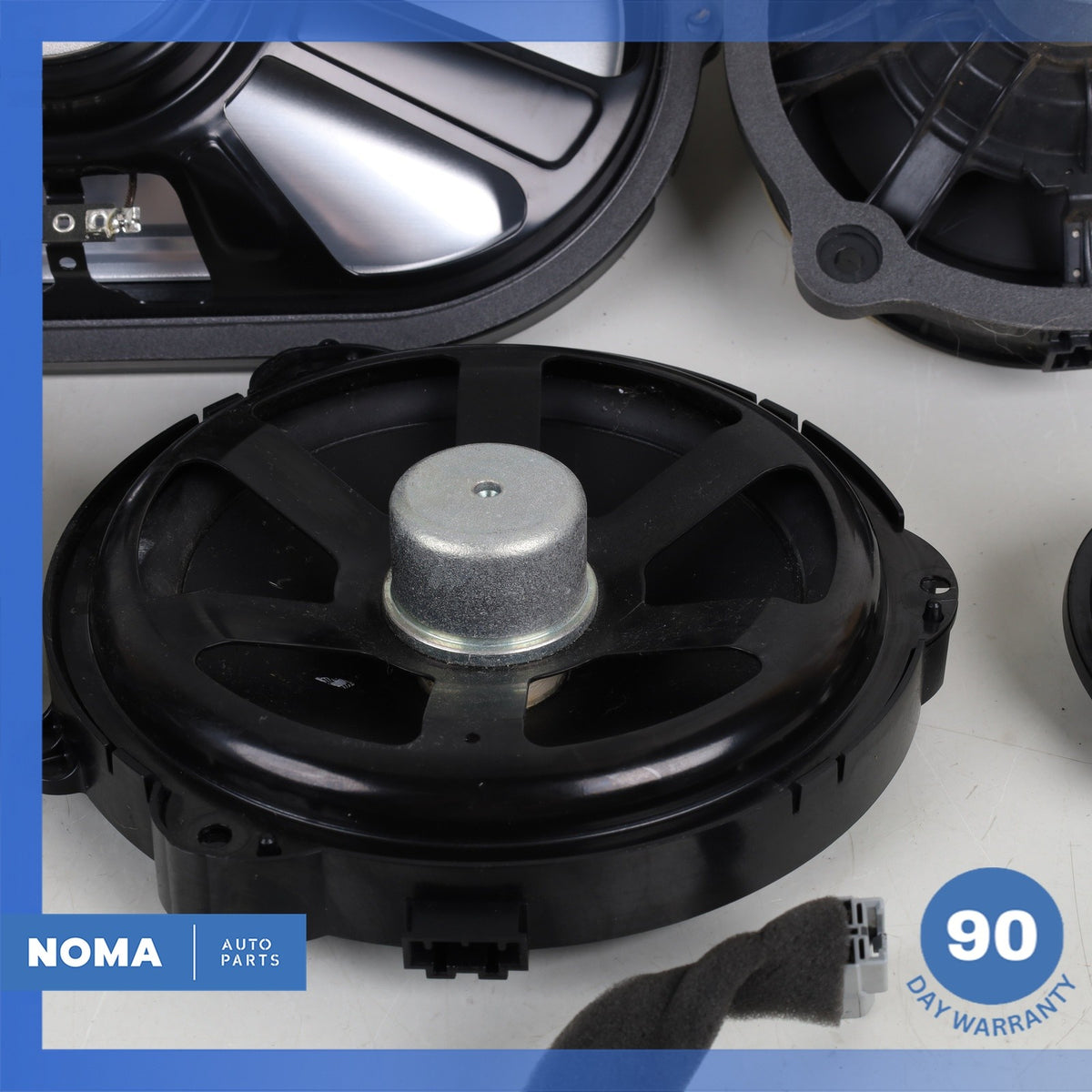 10-12 LR Range Rover L322 Harman Interior Subwoofer Tweeter Speaker set OEM - photo 16