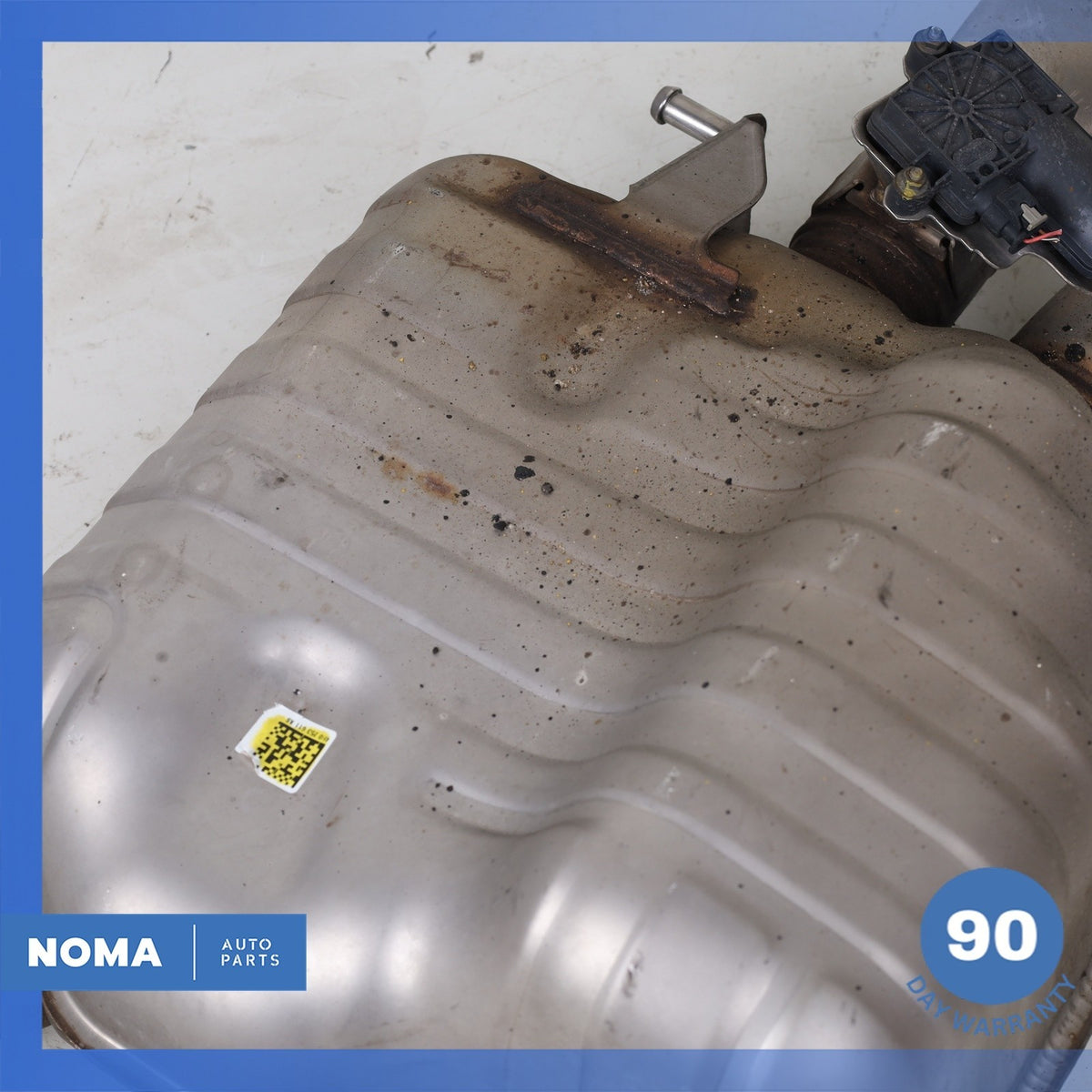 15-18 Audi D4 A8 Rear Left Side Exhaust Muffler Assembly 4H0253609CA OEM - photo 8