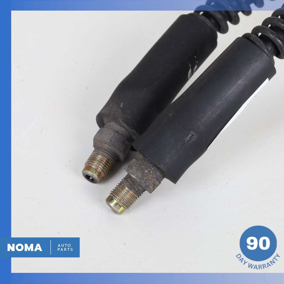 98-06 Jaguar X100 XKR Front Left & Right Side Flexible Brake Line Set of 2 OEM - photo 4