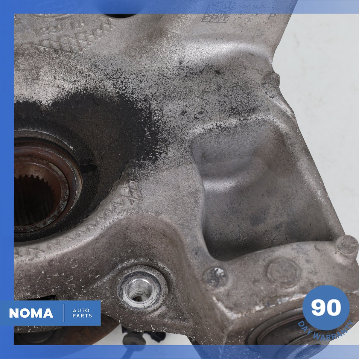 16-20 Jaguar X760 XE XF Rear Left Side Spindle Knuckle Hub w/ Shield OEM - photo 13