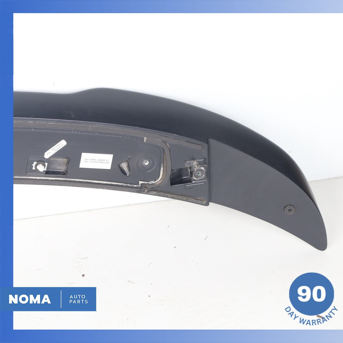 17-23 Dodge LD Charger Trunk Lid Molding Trim Spoiler Black 5NH39TZZAC OEM - photo 8